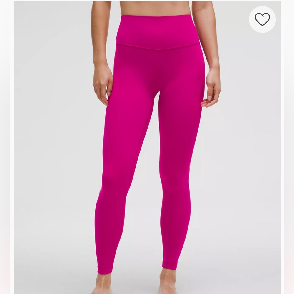 lululemon Align™ HR Pant 28" RIPR 4
Color: Ripened Raspberry
Size: 4